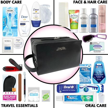 Women's Super Premium 25 PC Travel Kit featuring Nexxus