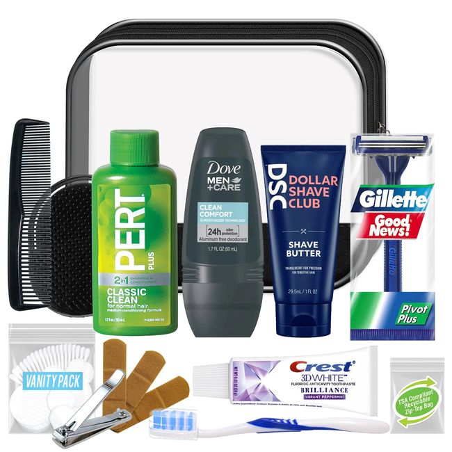 Men’s Super Deluxe 16pc Travel Kit